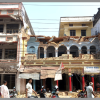 Debris after the demolition drive for road widening in Birgunj